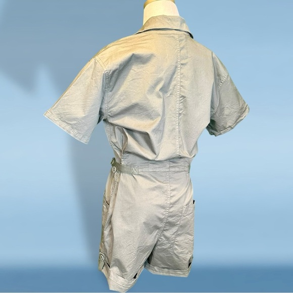 Pistola ‘Parker Field Short Romper’ in “Colonel” Olive Green Size Small - Picture 6 of 16